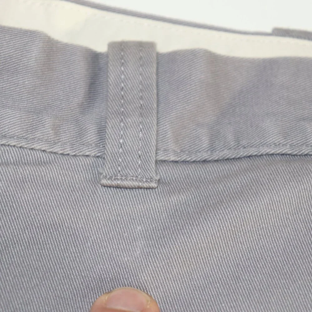 Lot of 2 J Crew 9 Inch Chino Shorts Grey Pink Size 32 Classic